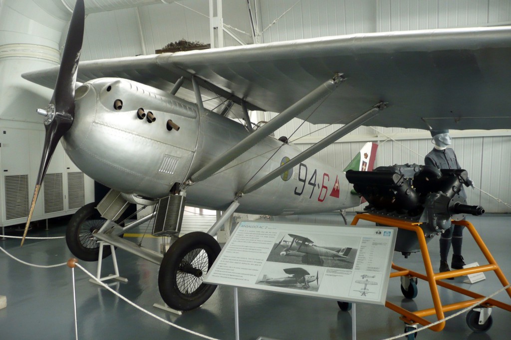 airplane in museum