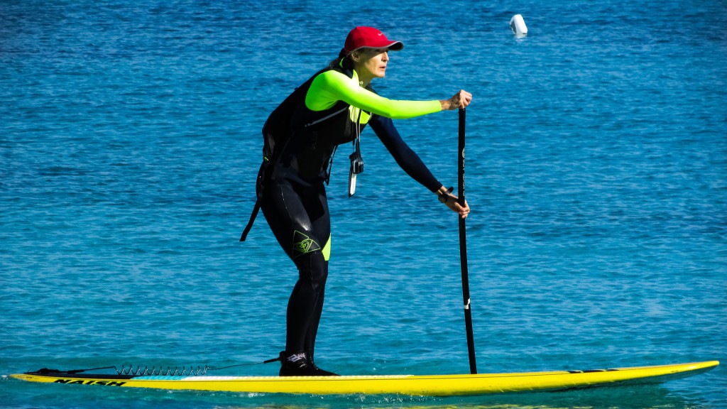 stand up paddleboarder